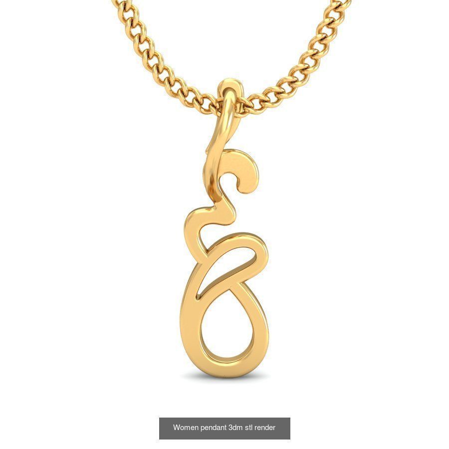 21 Ultra light weight pendant 3dm stl render 3D Model Collection_22