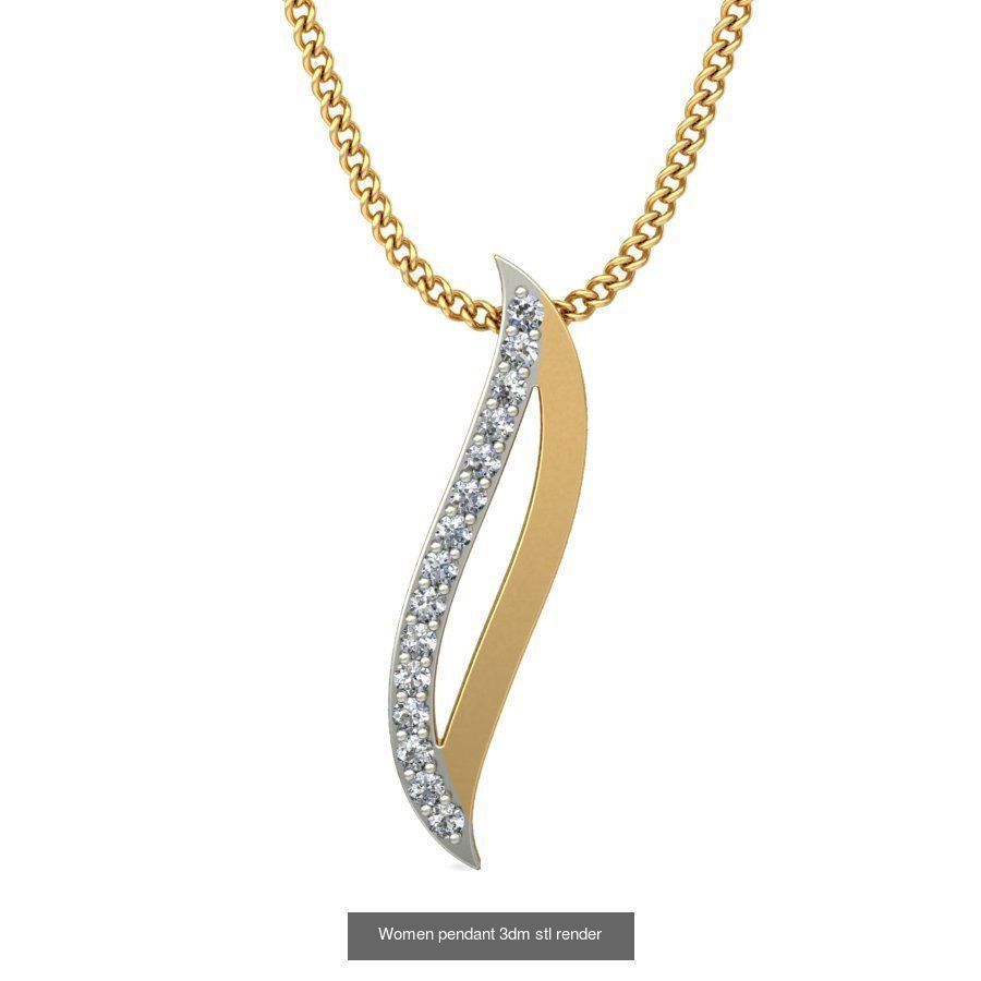 21 Ultra light weight pendant 3dm stl render 3D Model Collection_12