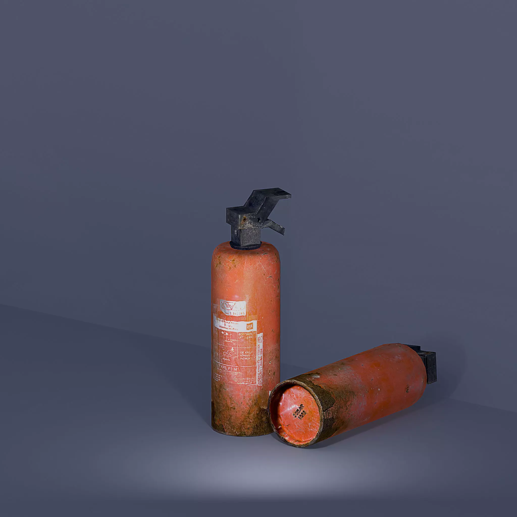 Fire silander Free low-poly 3D model