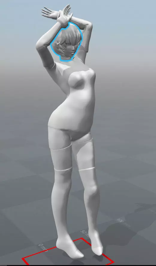 Ayanami Rei 3D print model