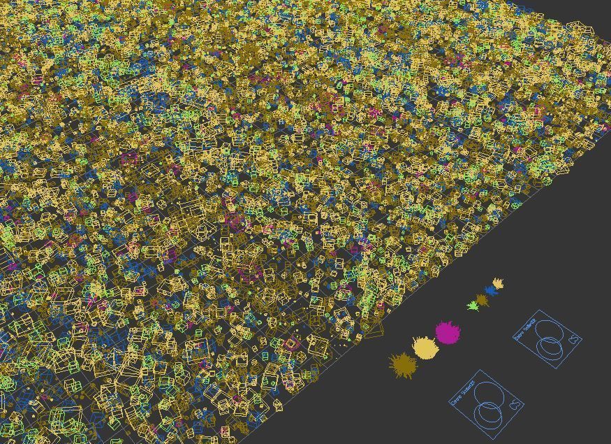 Summer grass 3D model_8