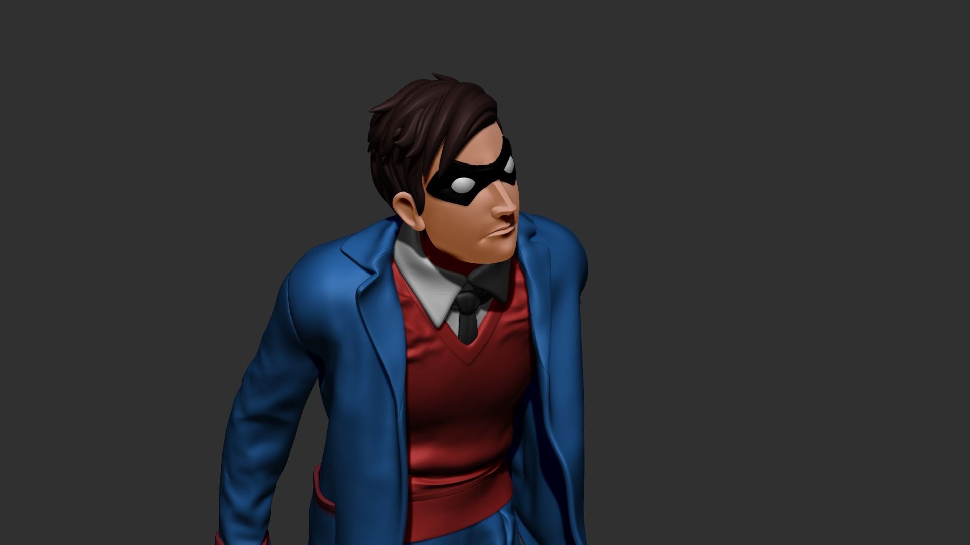 Five and Delores The Umbrella Academy 3D print model_6