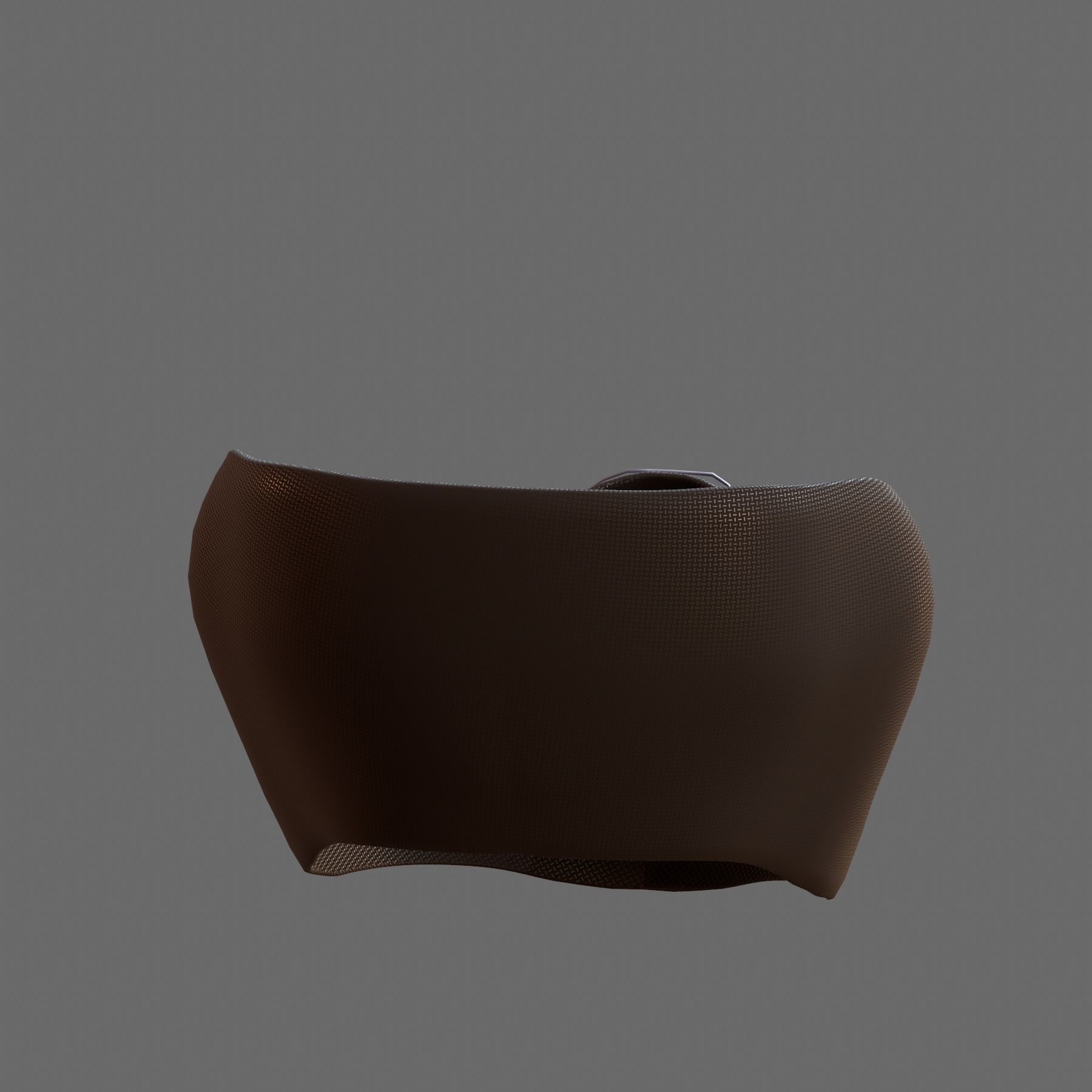 Gas mask helmet 3d model scifi Low-poly Low-poly 3D model_2