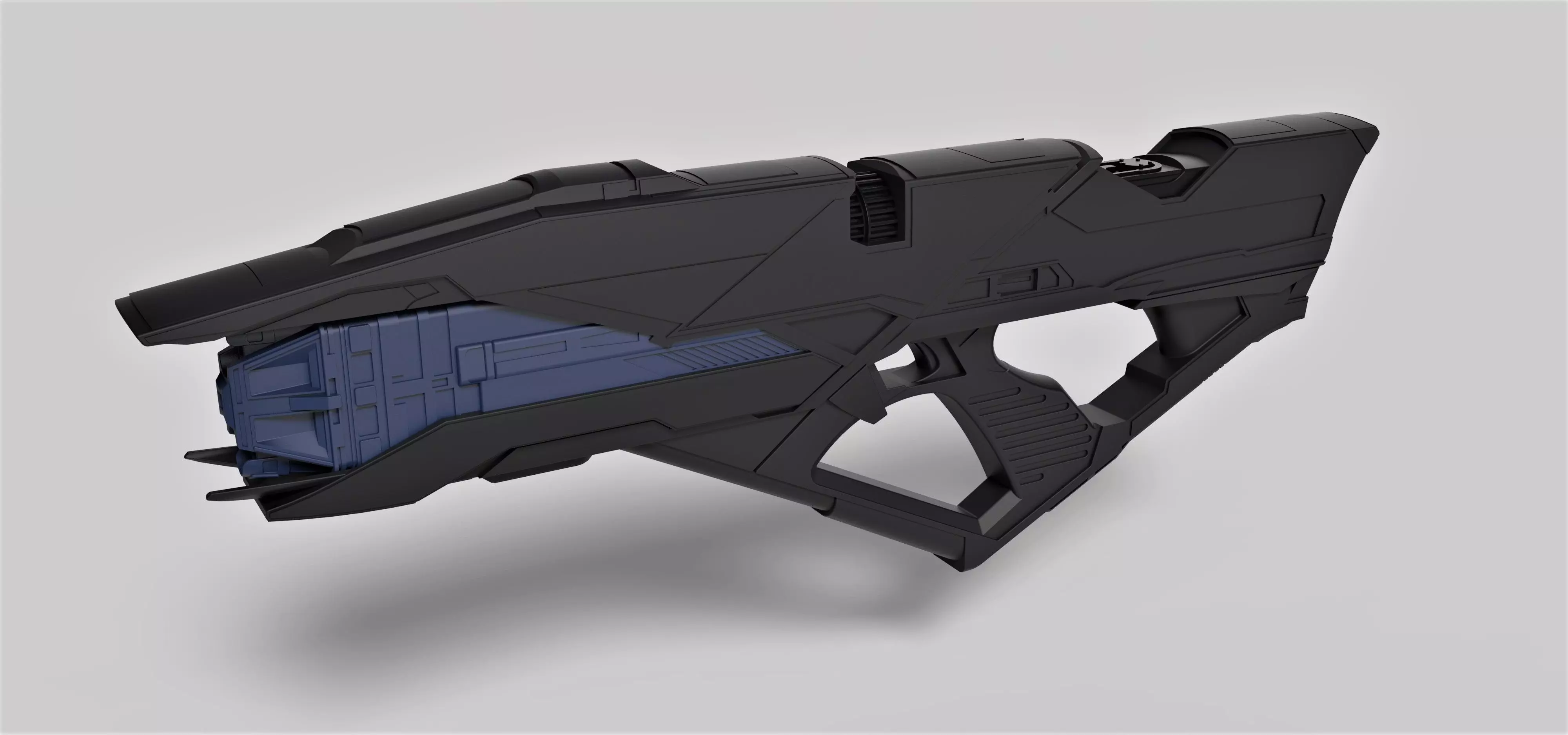 Vengeance Rifle from the movie Star Trek Into Darkness 2013 3D model_0