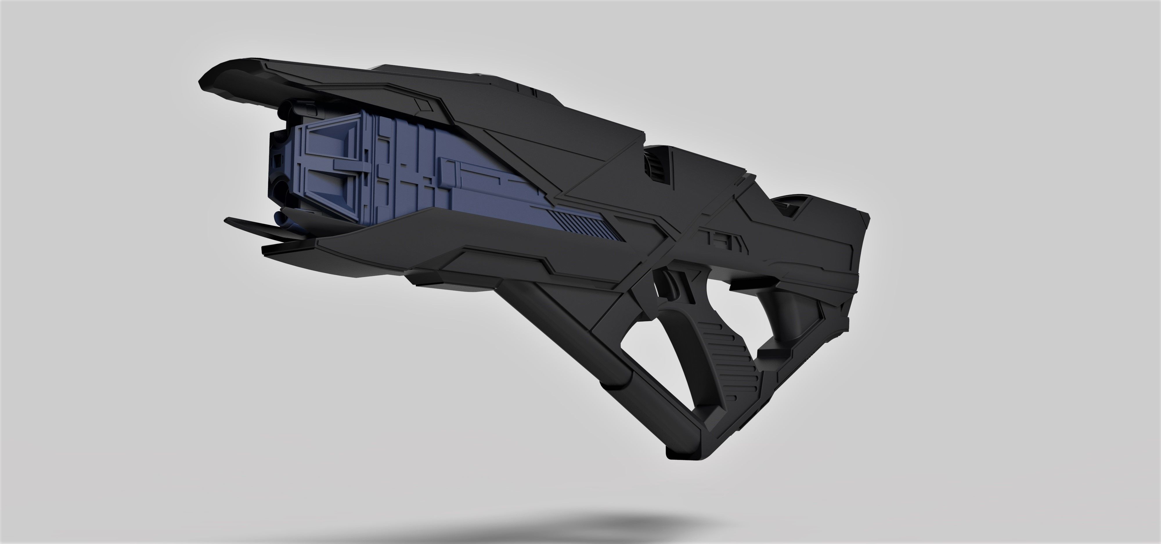 Vengeance Rifle from the movie Star Trek Into Darkness 2013 3D model_4