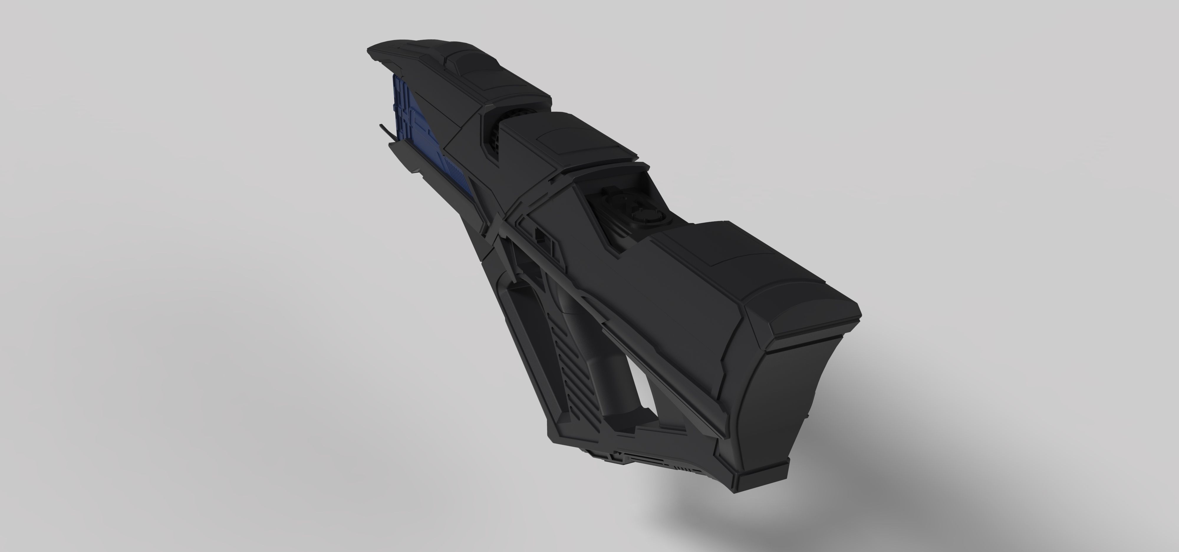 Vengeance Rifle from the movie Star Trek Into Darkness 2013 3D model_13