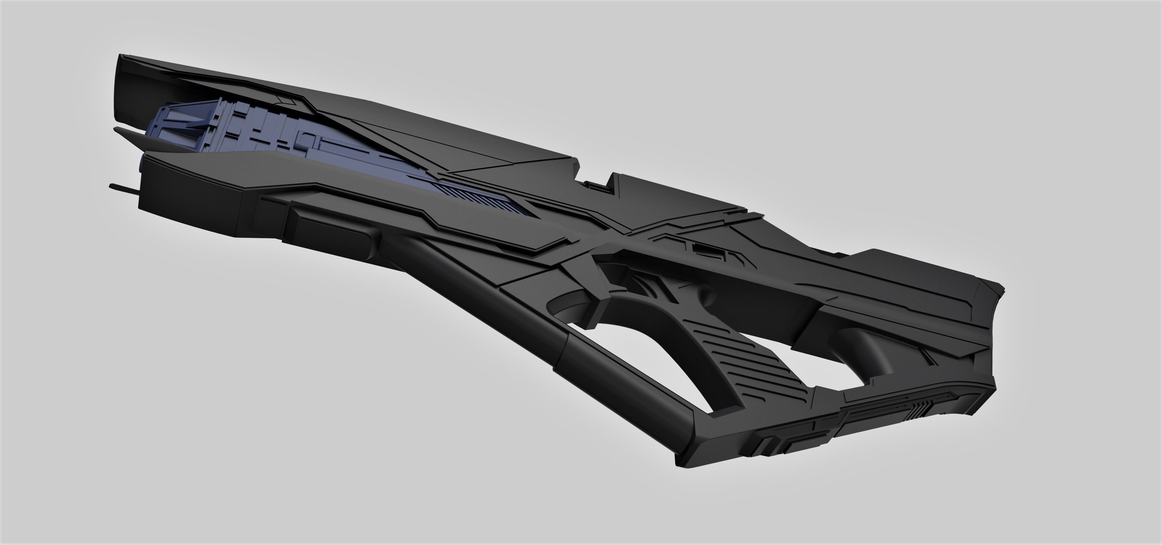 Vengeance Rifle from the movie Star Trek Into Darkness 2013 3D model_2