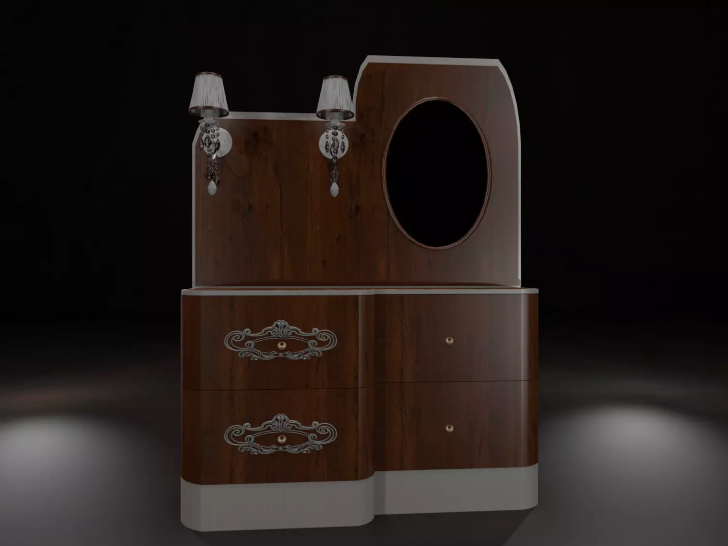 Msk - Cabinet fin16 3D model_0