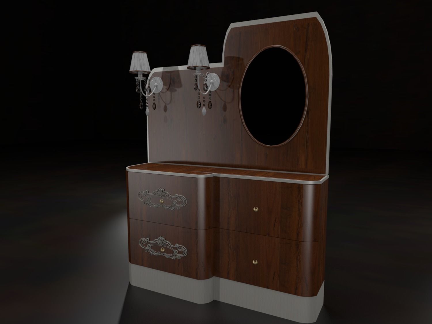 Msk - Cabinet fin16 3D model_1