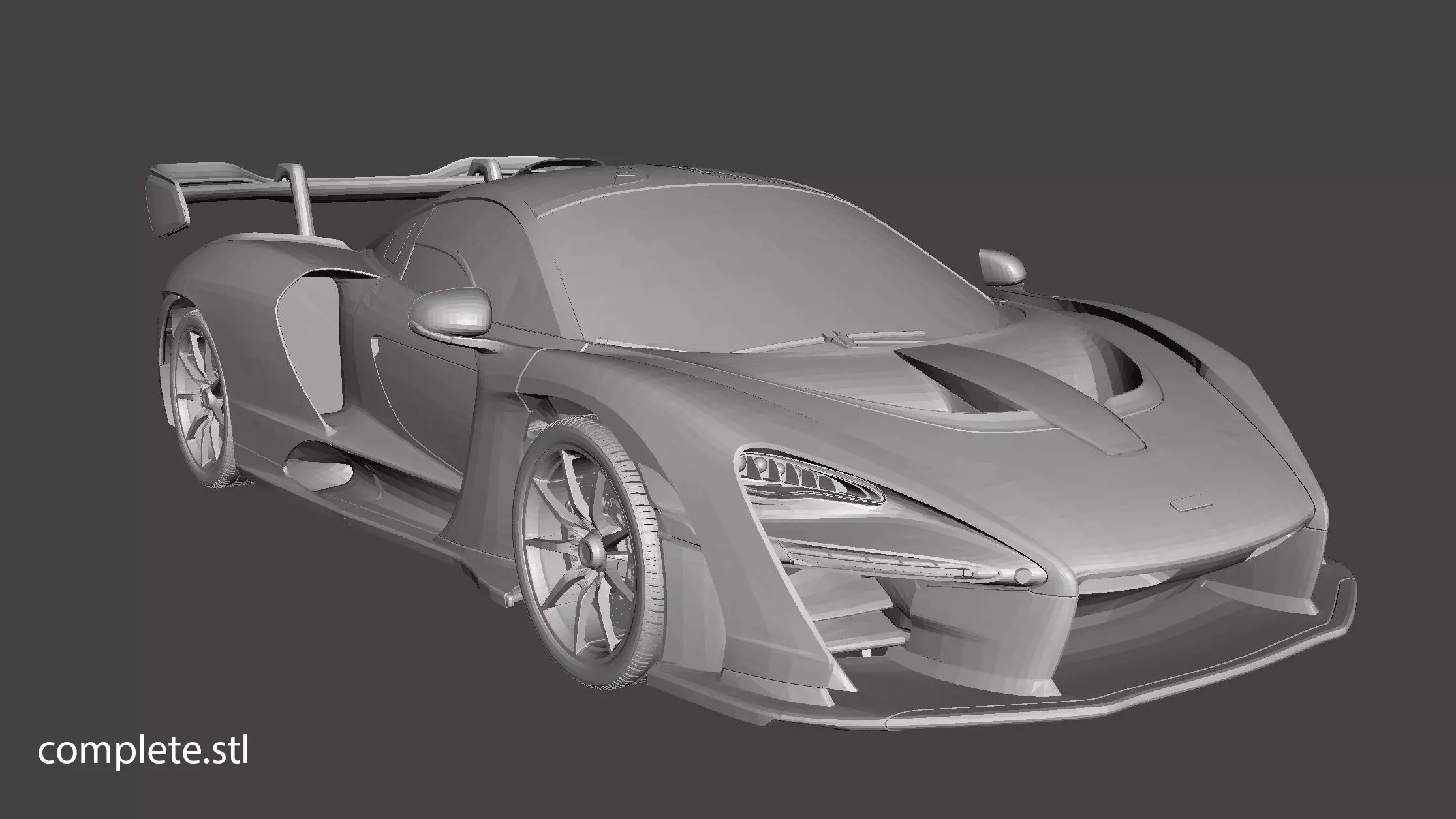 McLaren Senna 3D print model_0