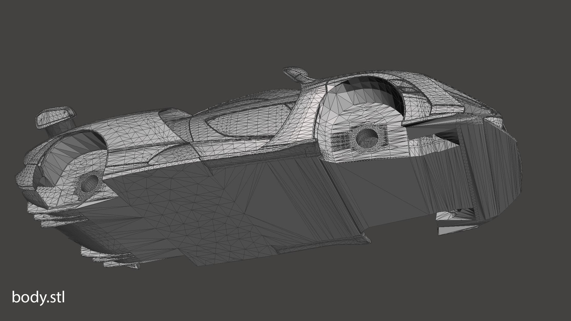 McLaren Senna 3D print model_10