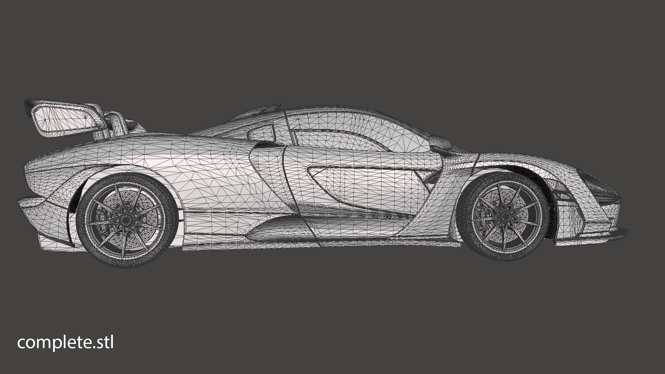 McLaren Senna 3D print model_8