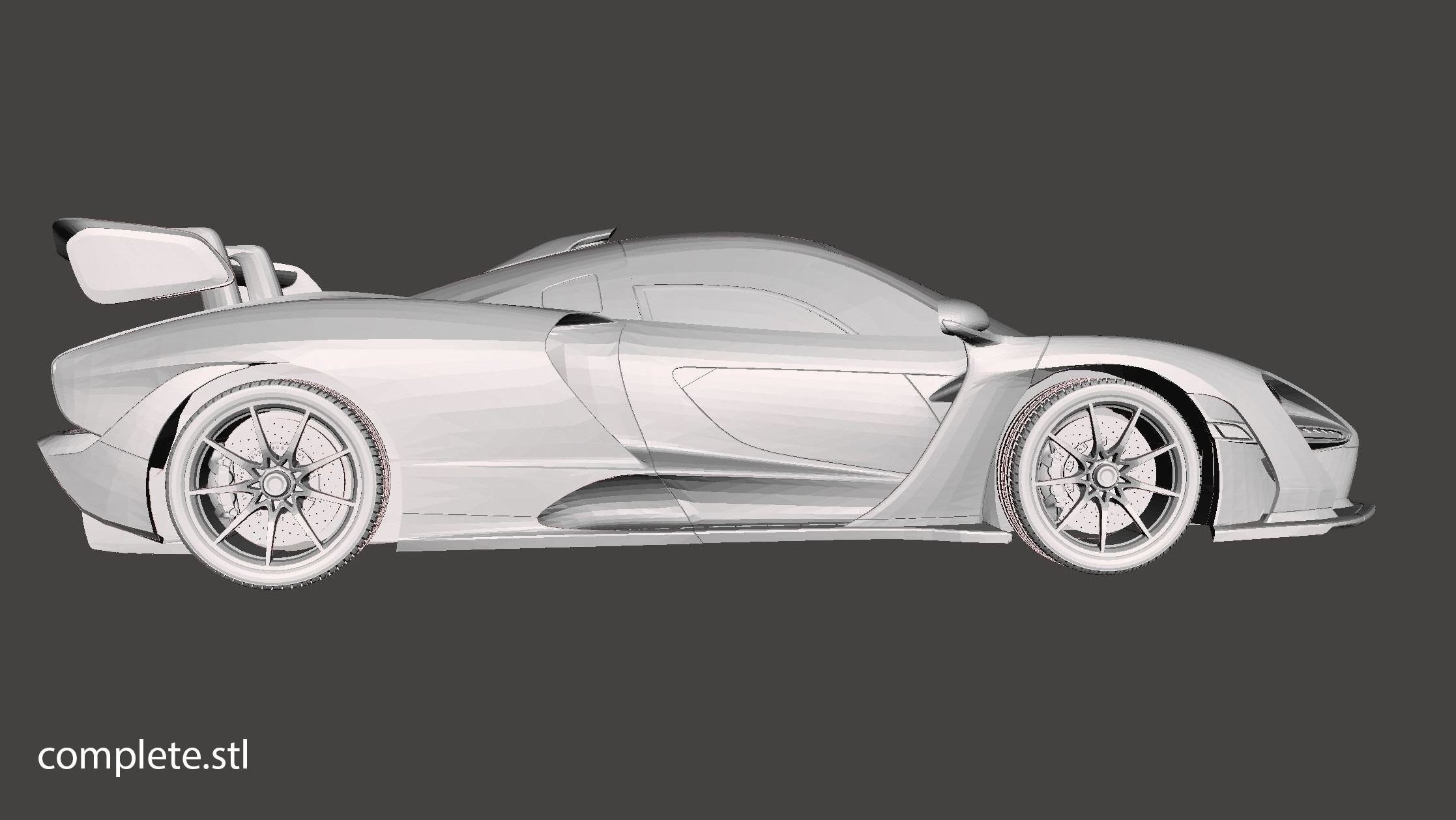 McLaren Senna 3D print model_7