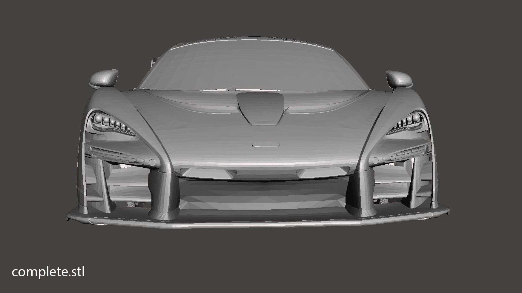 McLaren Senna 3D print model_5