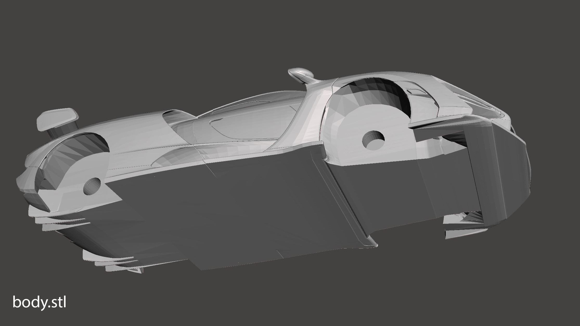 McLaren Senna 3D print model_9