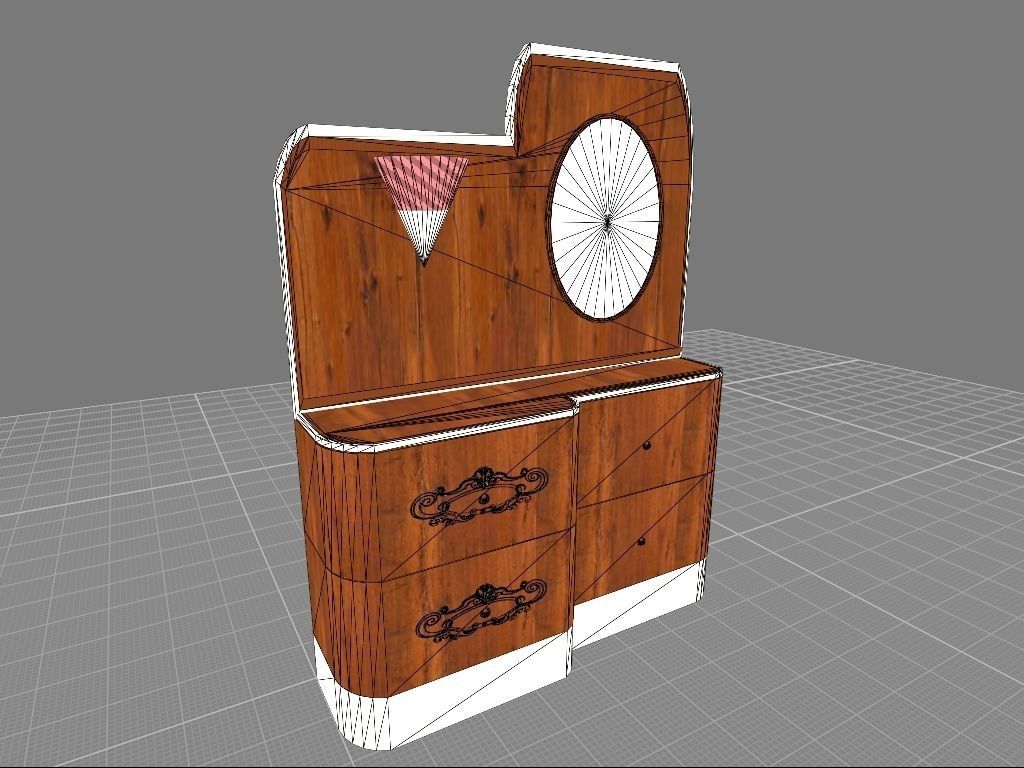 Msk - Cabinet fin17 3D model_2