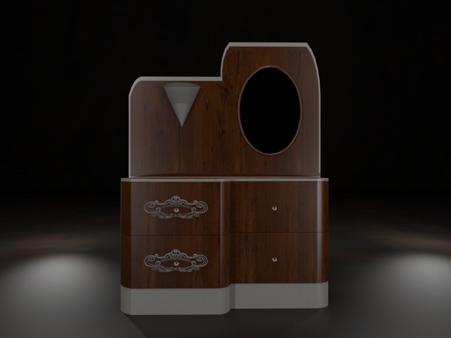 Msk - Cabinet fin17 3D model_1