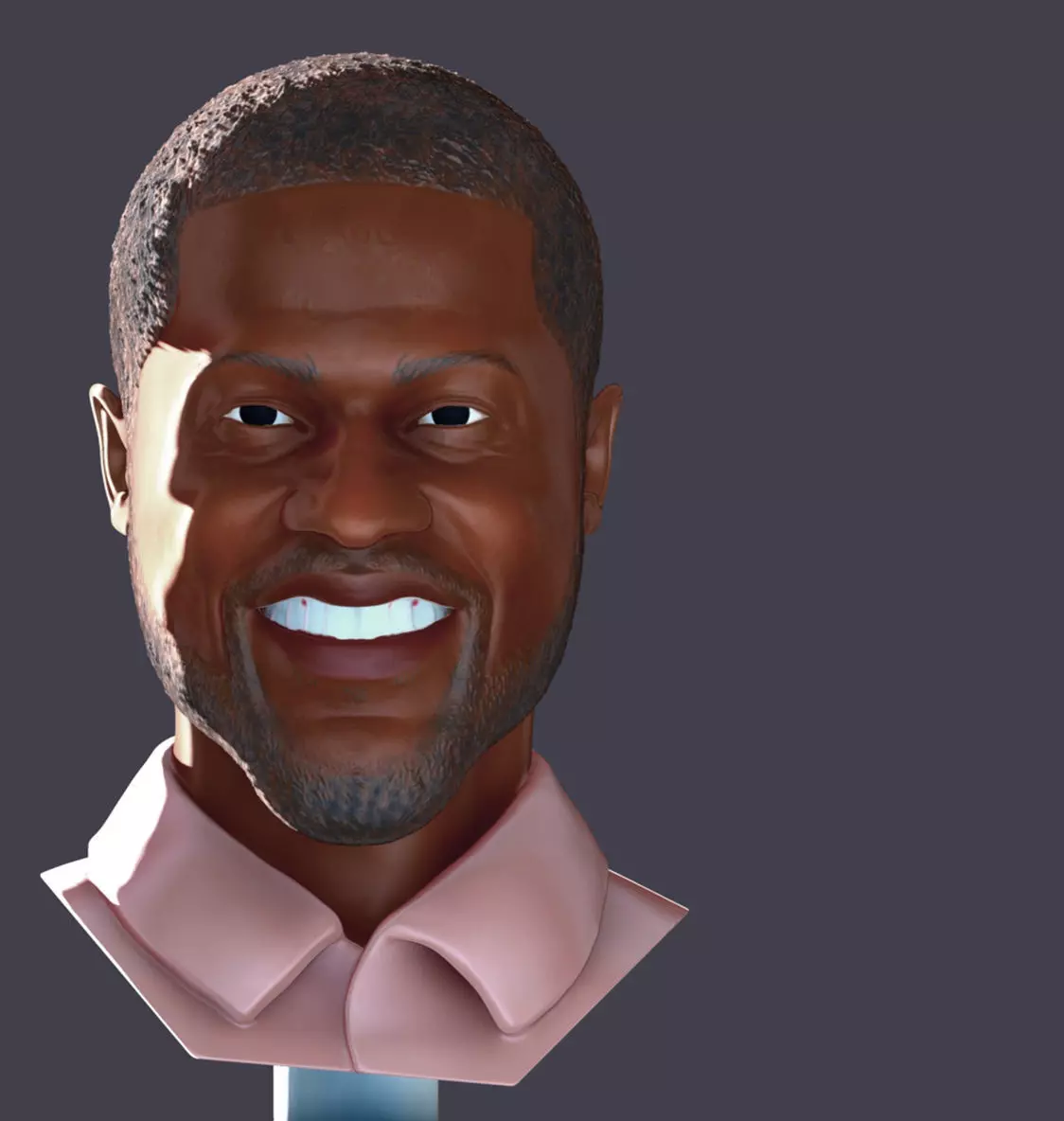 Kevin Hart  3D print model_0
