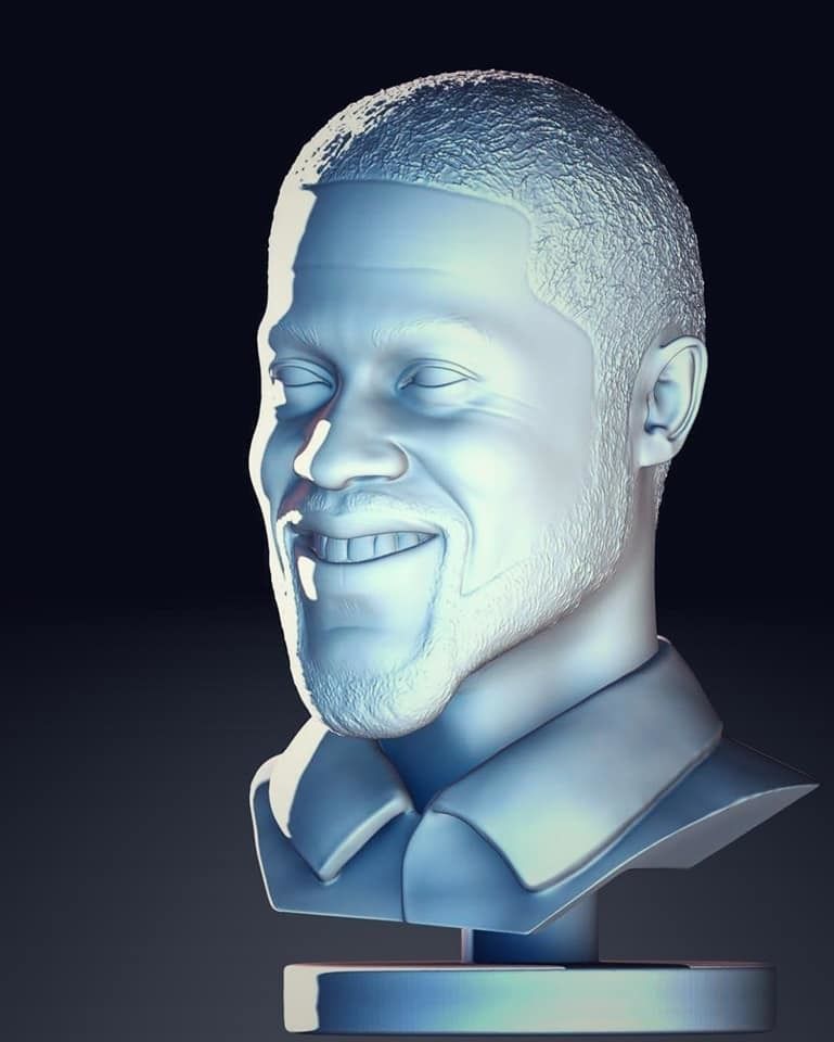 Kevin Hart  3D print model_5