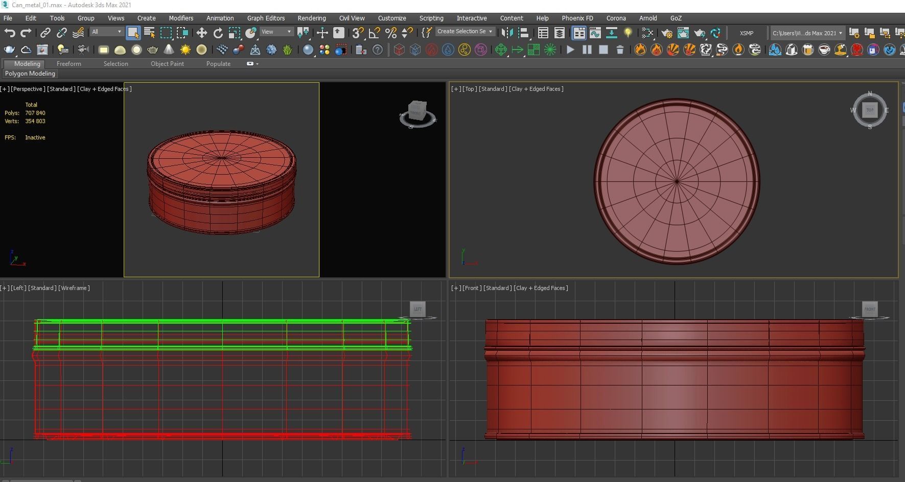 3d model metall can 3D model_7