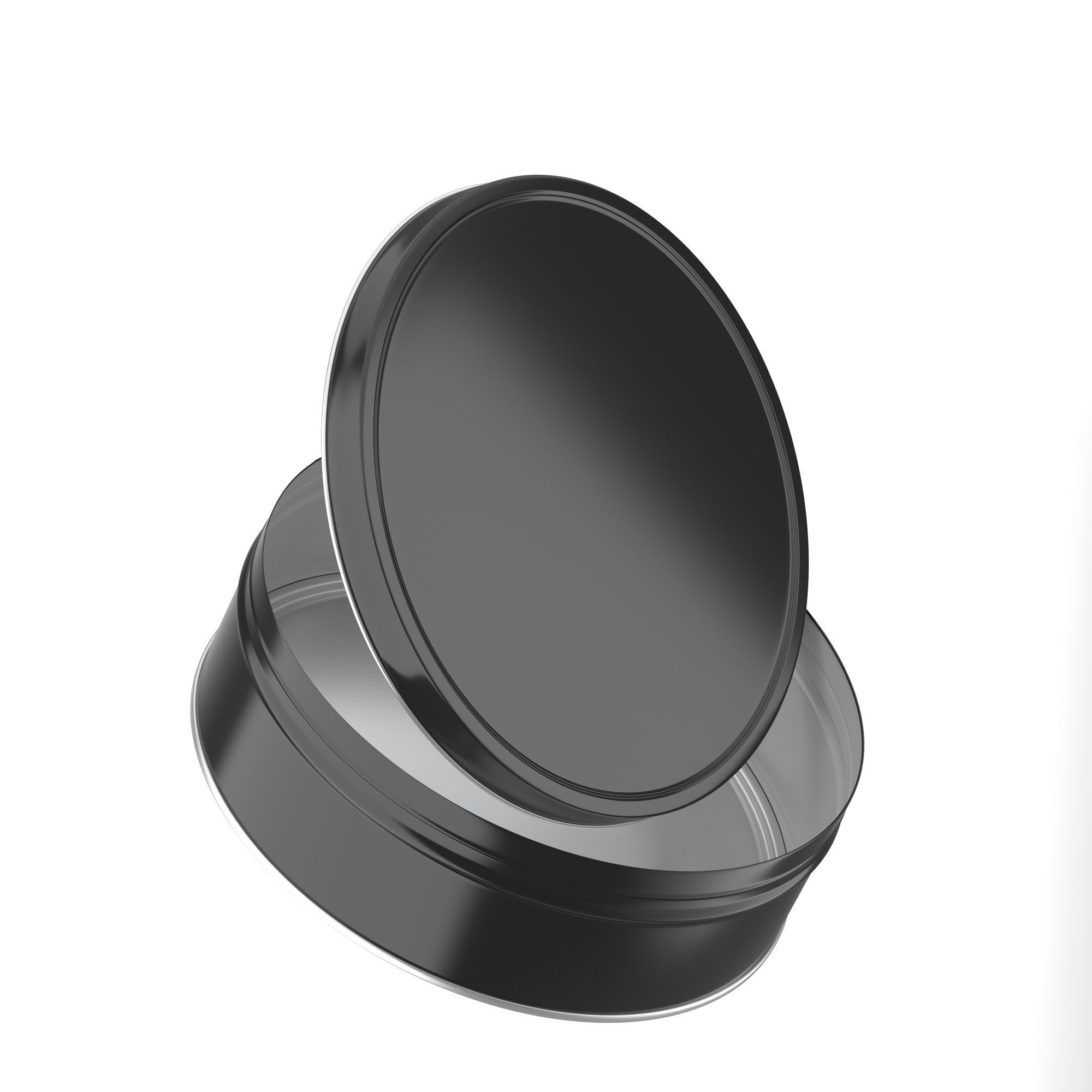 3d model metall can 3D model_2