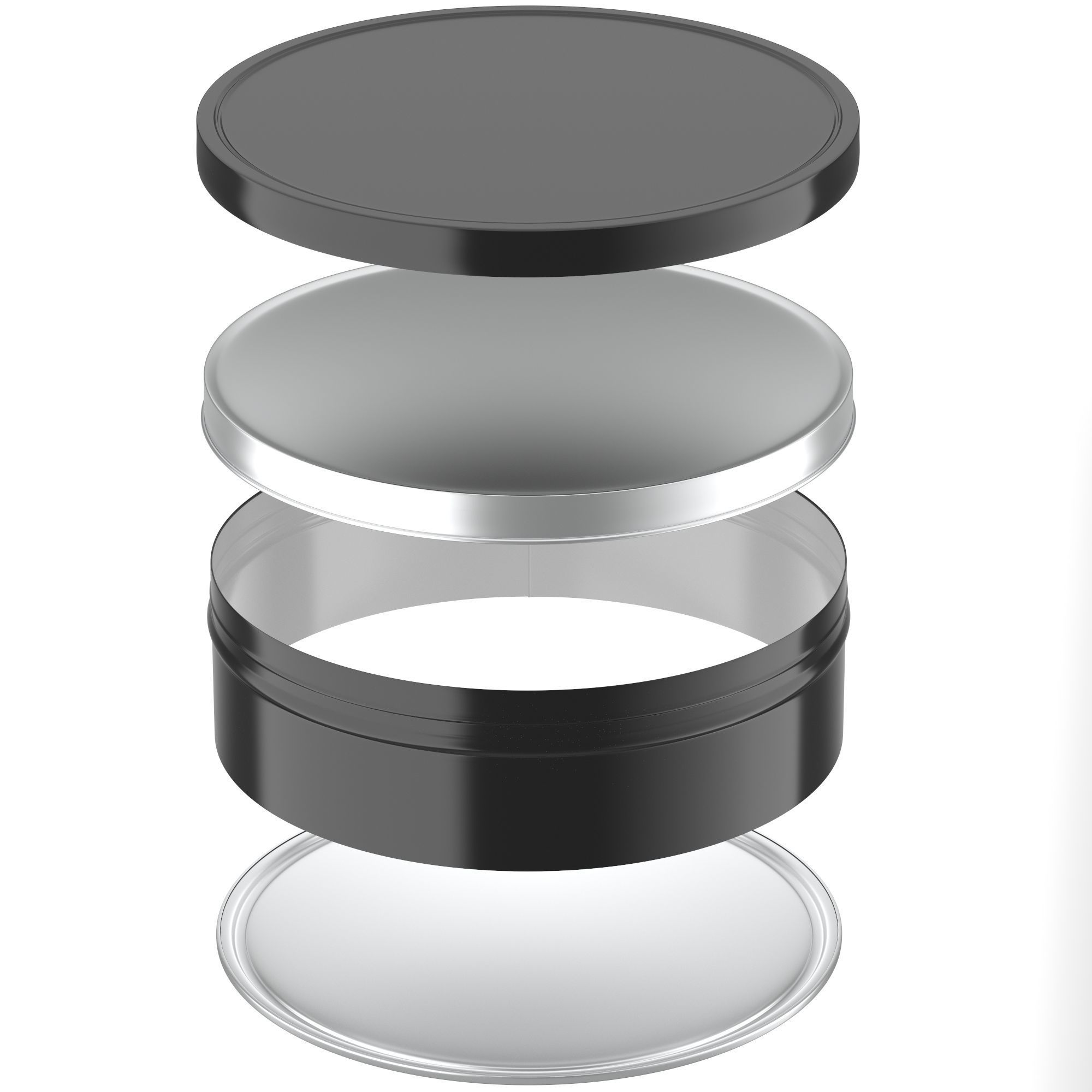 3d model metall can 3D model_1