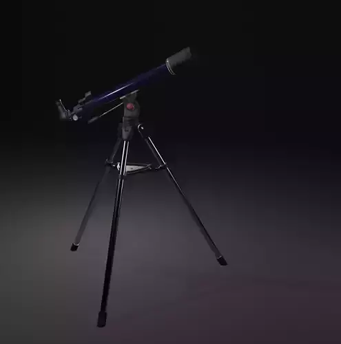 Telescope 70AZ 3D model