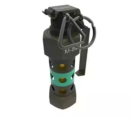 M84 FLASHBANG GRENADE 3D print model