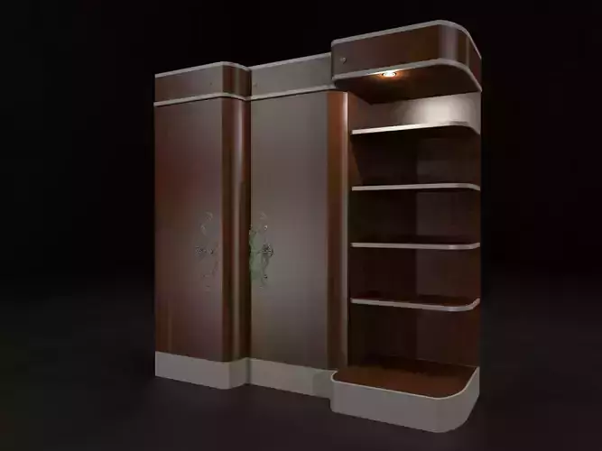 Msk - Wardrobe fin20 3D model
