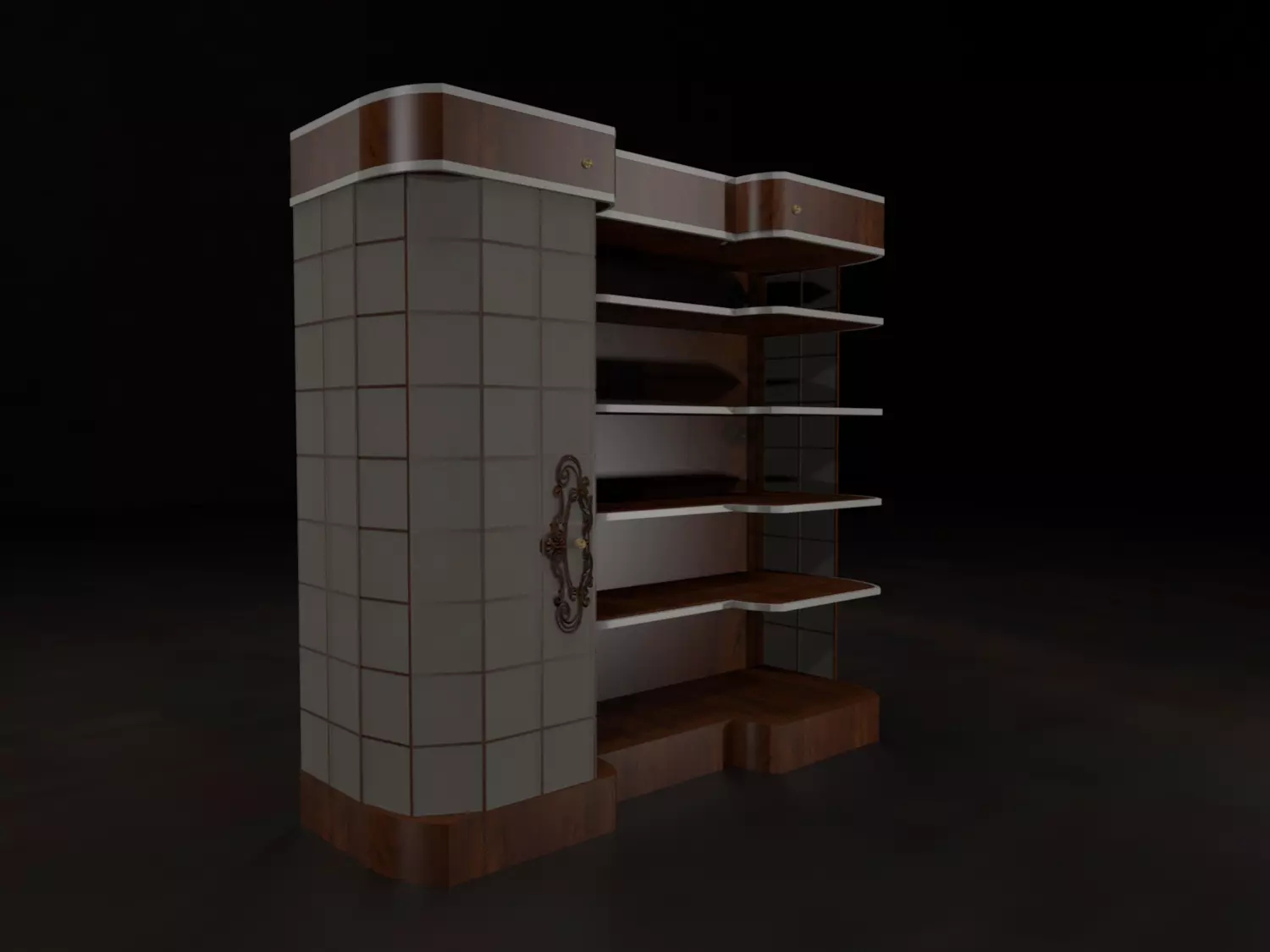 Msk - Wardrobe fin21 3D model_0