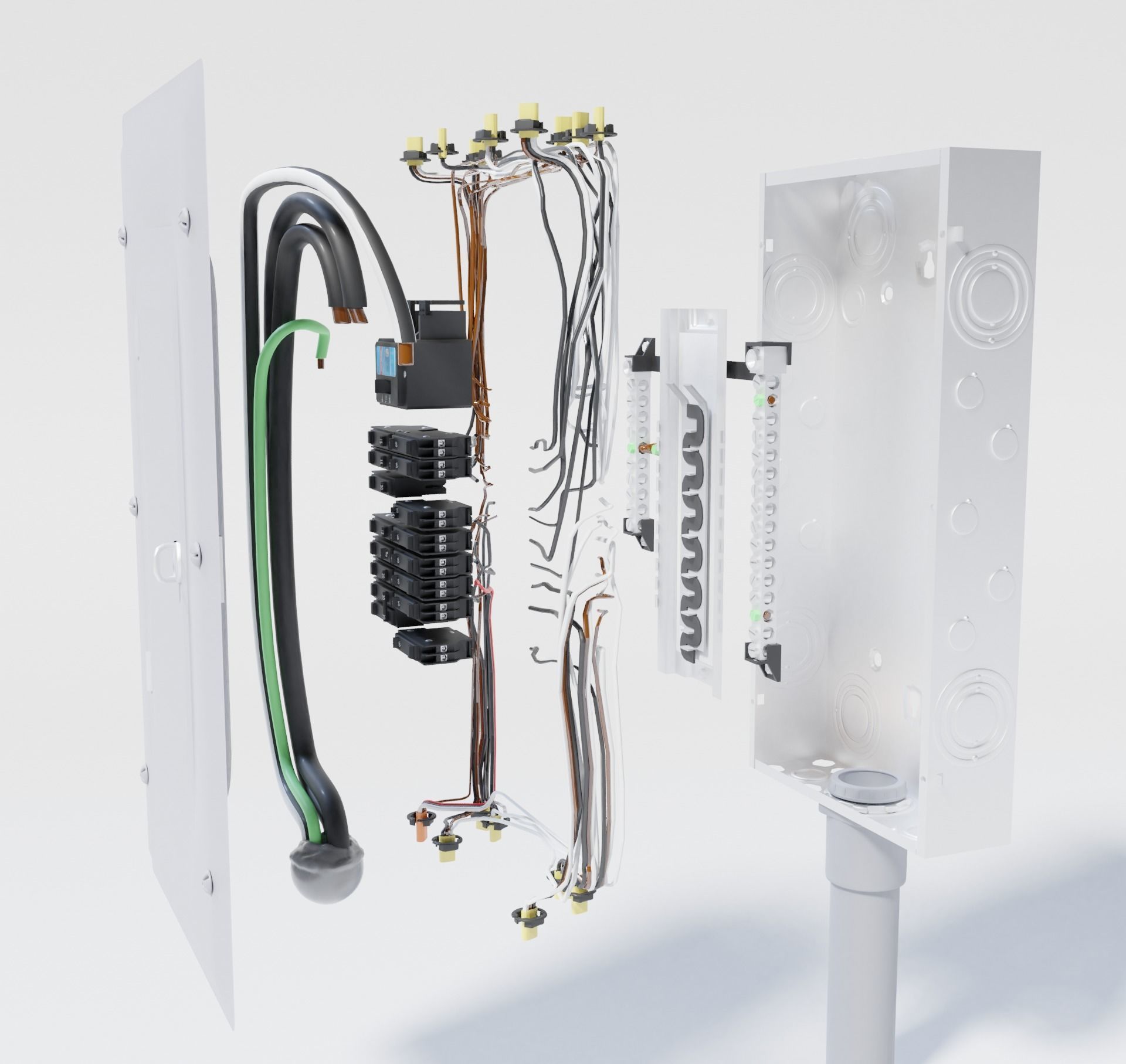 Breaker Box 3D model_1