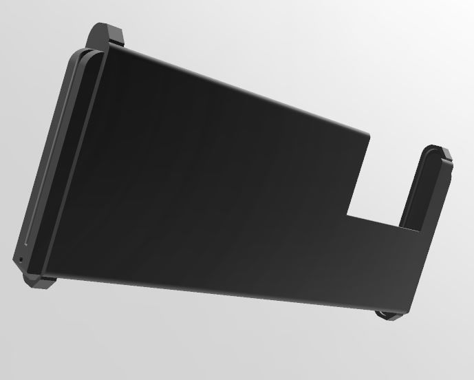 Junglecat note 20 ultra case 3D print model_2