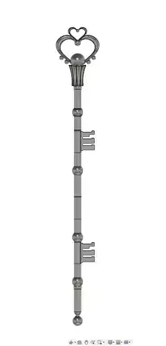 Sailor Plutos Staff  3D print model