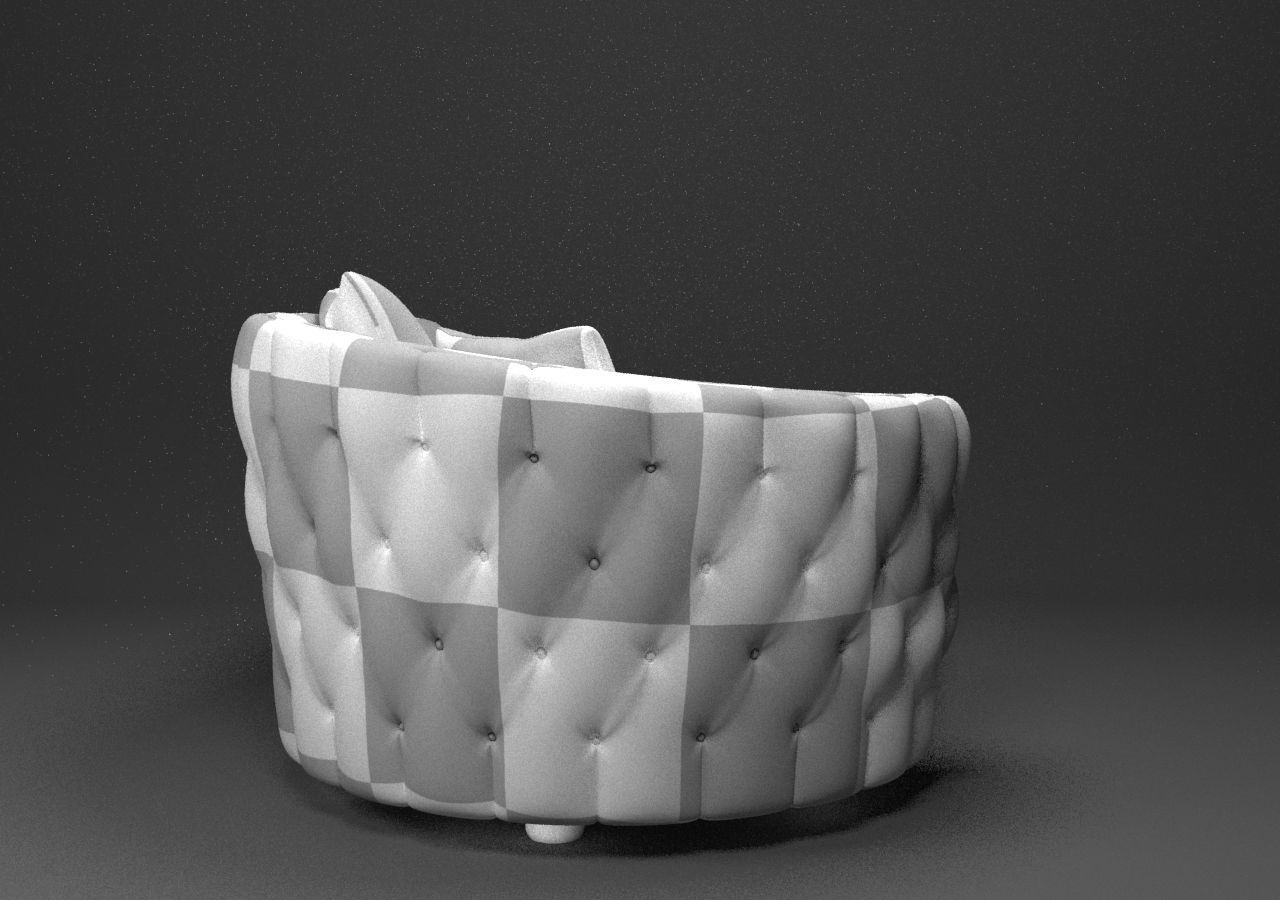 Otantic Design Sofa Low-poly 3D model_29