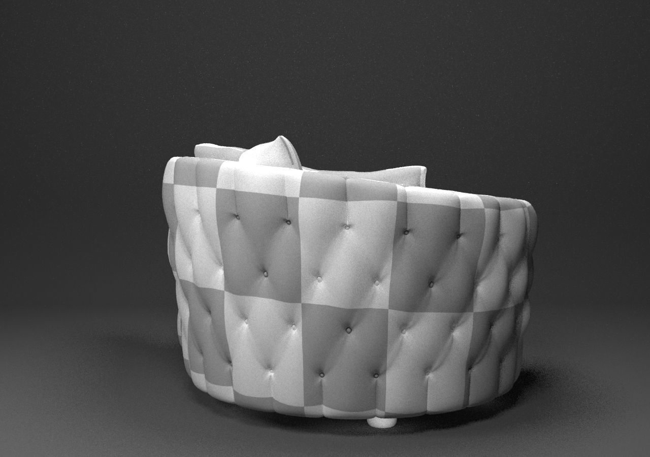 Otantic Design Sofa Low-poly 3D model_26