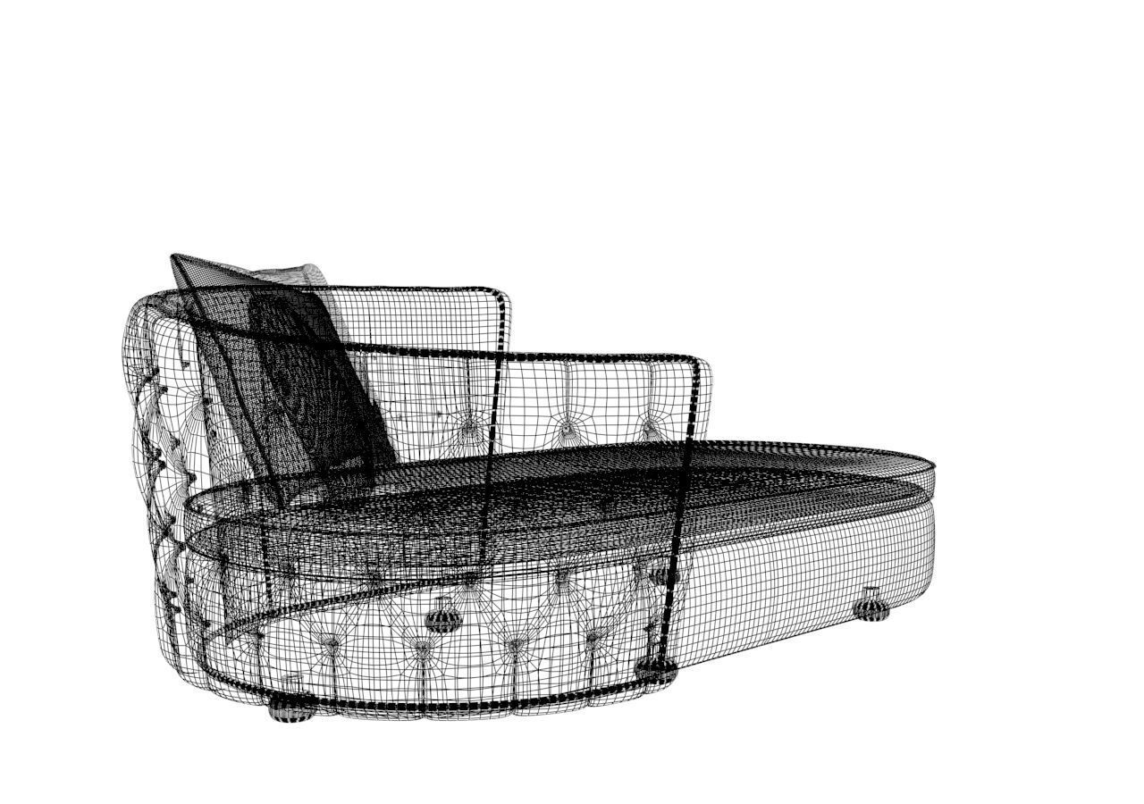 Otantic Design Sofa Low-poly 3D model_36