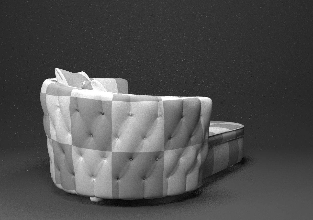 Otantic Design Sofa Low-poly 3D model_32