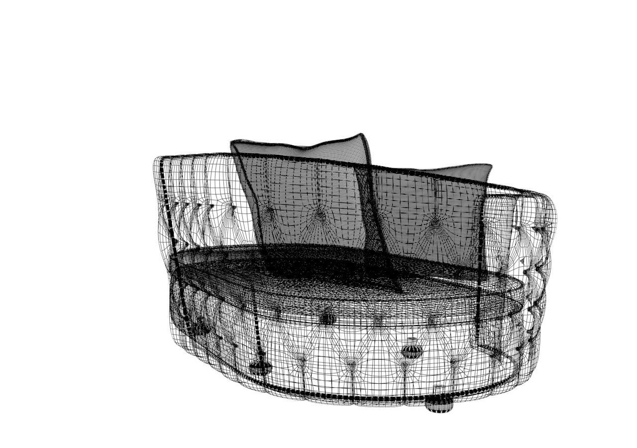 Otantic Design Sofa Low-poly 3D model_24