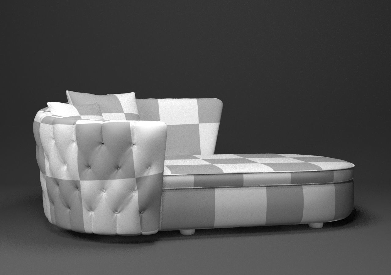 Otantic Design Sofa Low-poly 3D model_41