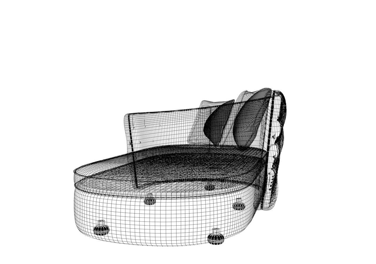 Otantic Design Sofa Low-poly 3D model_12