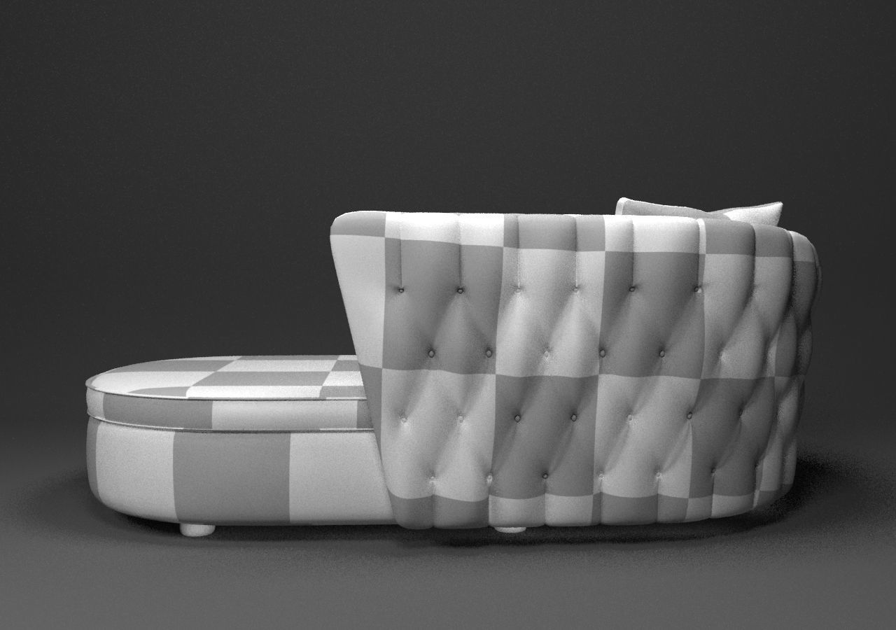Otantic Design Sofa Low-poly 3D model_17