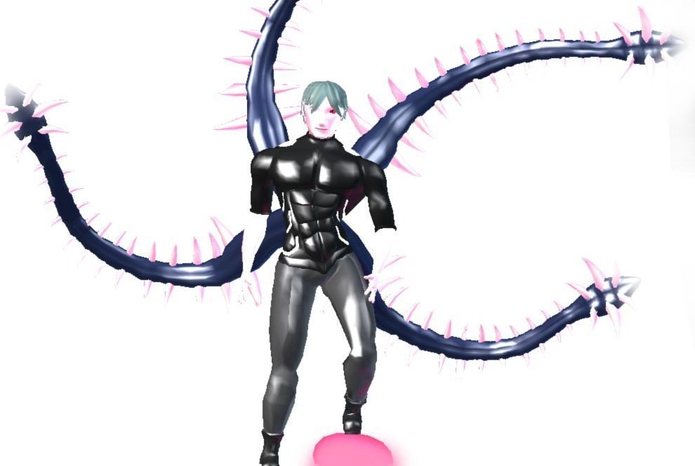 Zent -Ghoul Low-poly 3D model_4