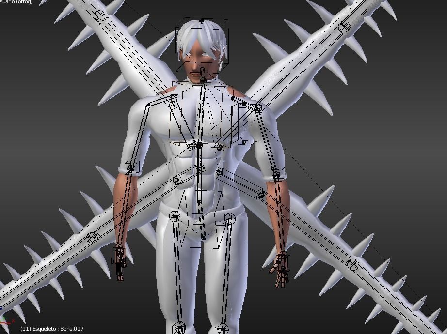 Zent -Ghoul Low-poly 3D model_3