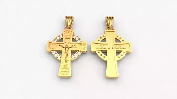 Cross ortodox 3D print model