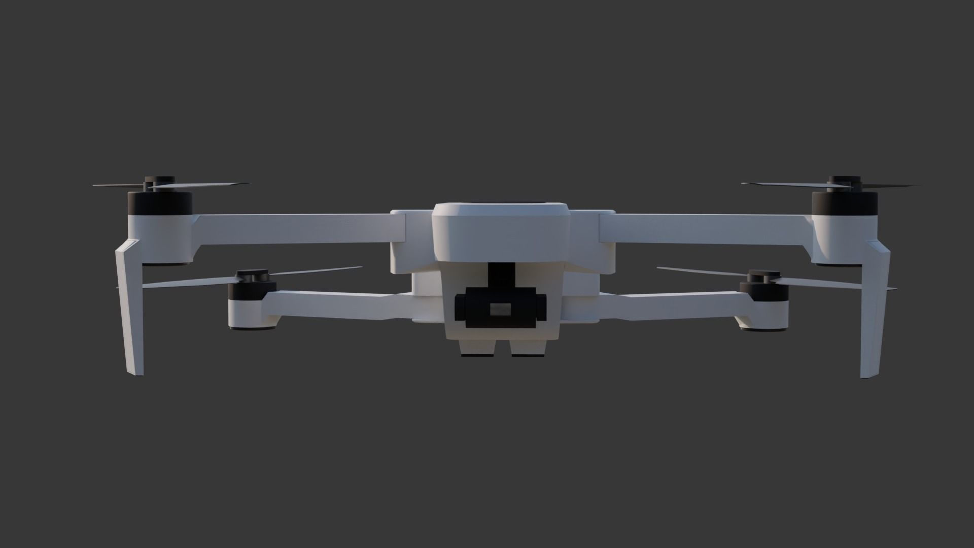Drone - Hubsan Zino 3D model_2