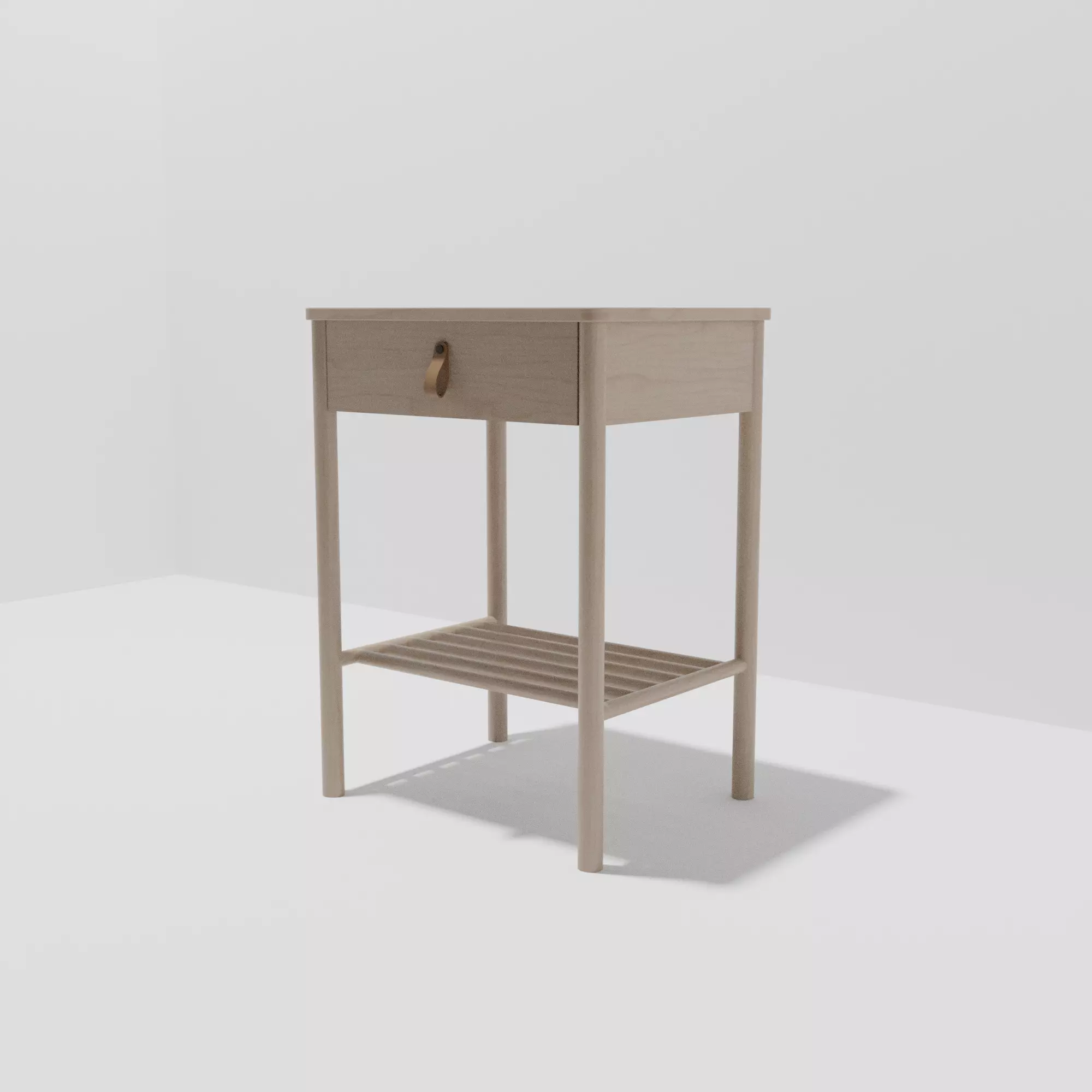 BJORKSNAS Nightstand IKEA Free 3D model