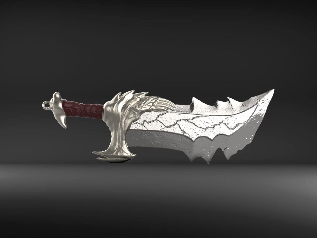 Blades of Chaos 3D print model_1