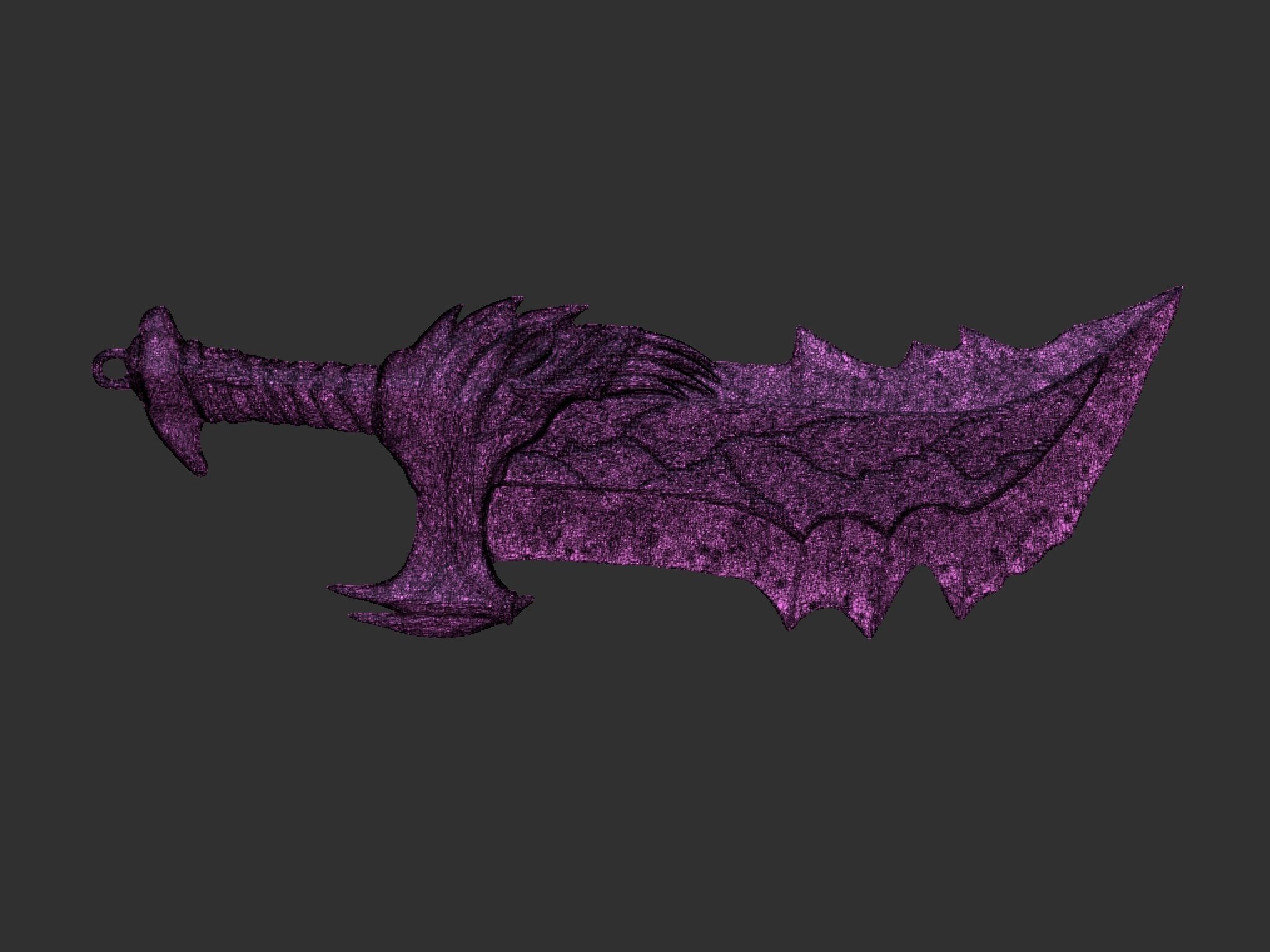 Blades of Chaos 3D print model_5