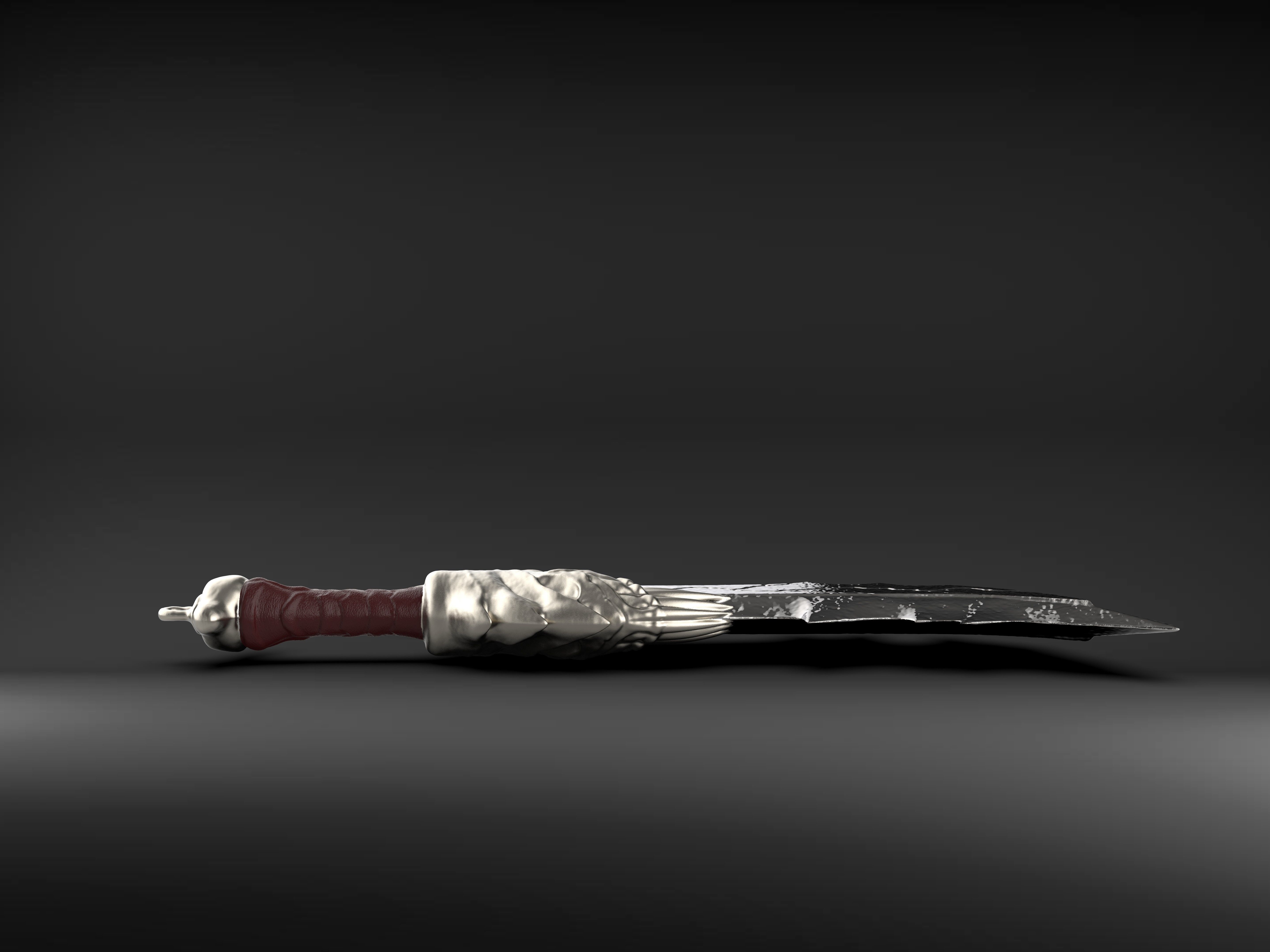 Blades of Chaos 3D print model_2