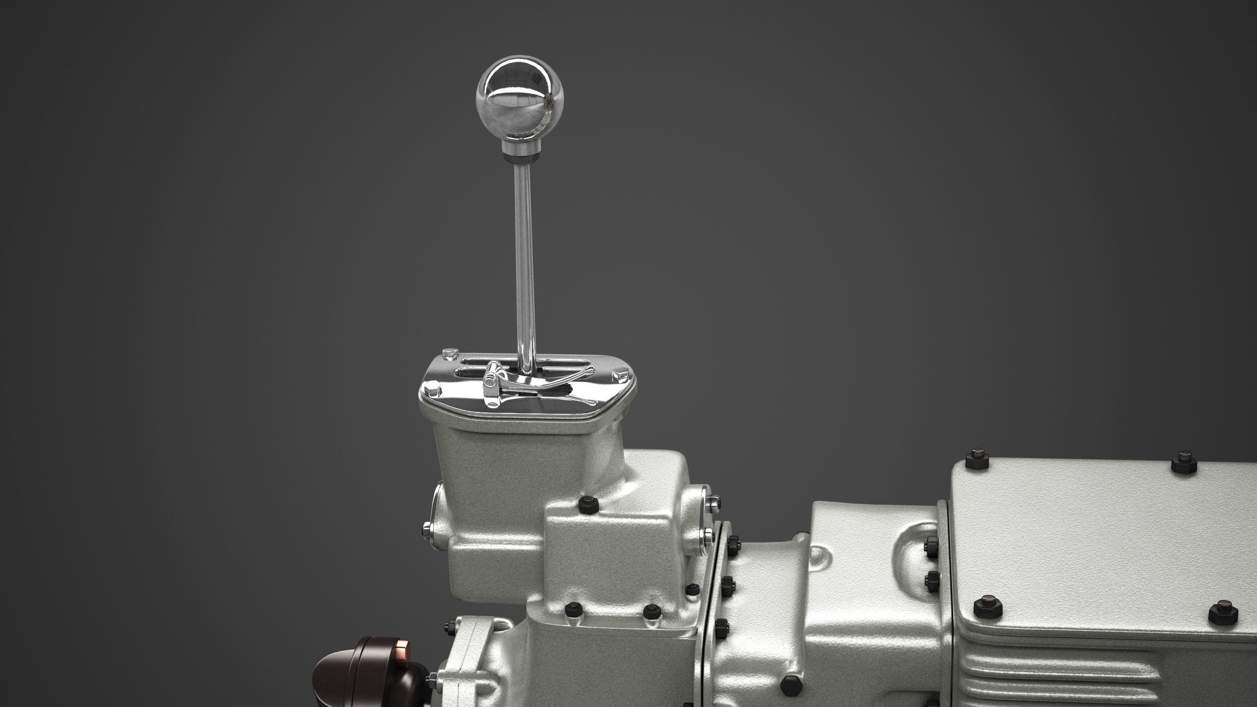 Ferrari 250 TR Engine - 3 liter - 1st version 3D model_41